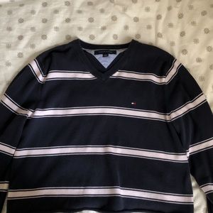 Striped Tommy Hilfiger cropped sweater